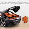 1:32 Scale Atlantic Tourbillon Car Model Toy Metal Body Wheel Steering Shock Absorption Supercar Models for Kids Presents