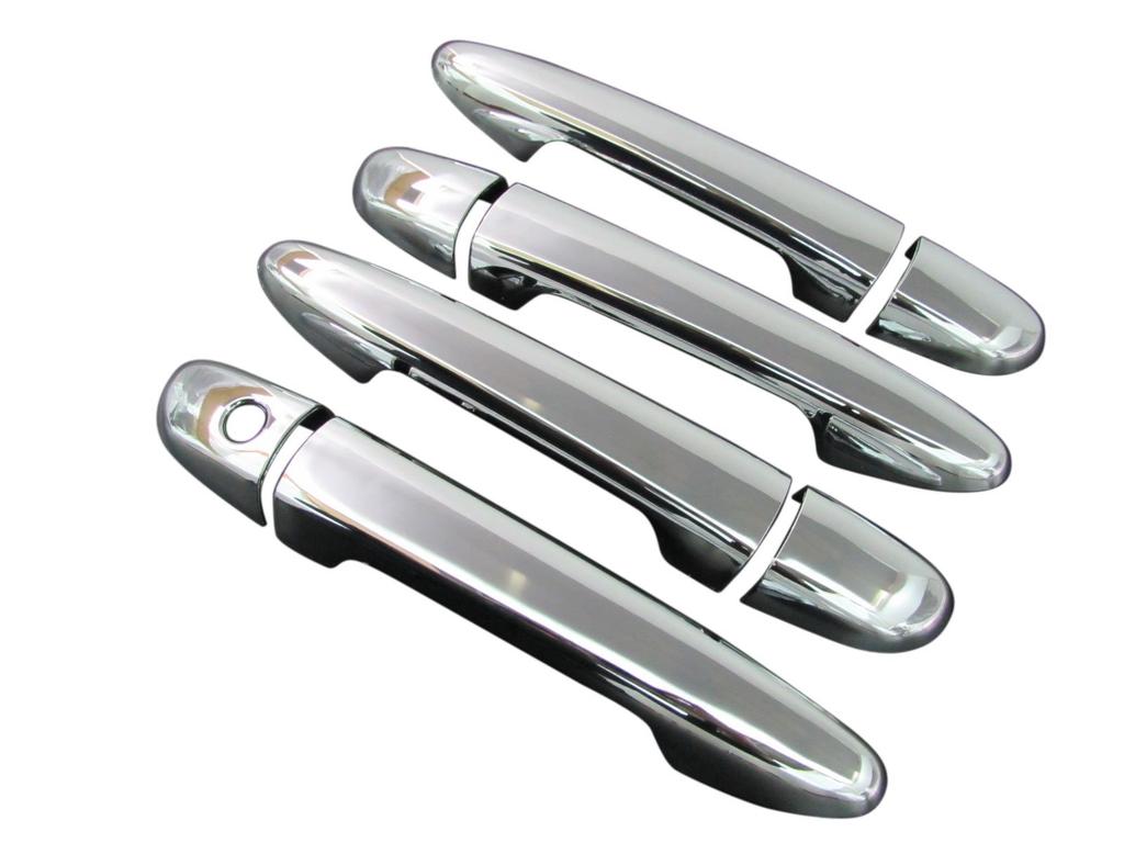 BRIGHTZ Chrome Door Handle Covers for Axela BL Fits Axela Sedan (BL5FP, BLEAP, BLEFP, BLFFP, BL5, BLE, BLF, L5, LE, 5FP, EAP, EFP, AP, FP)