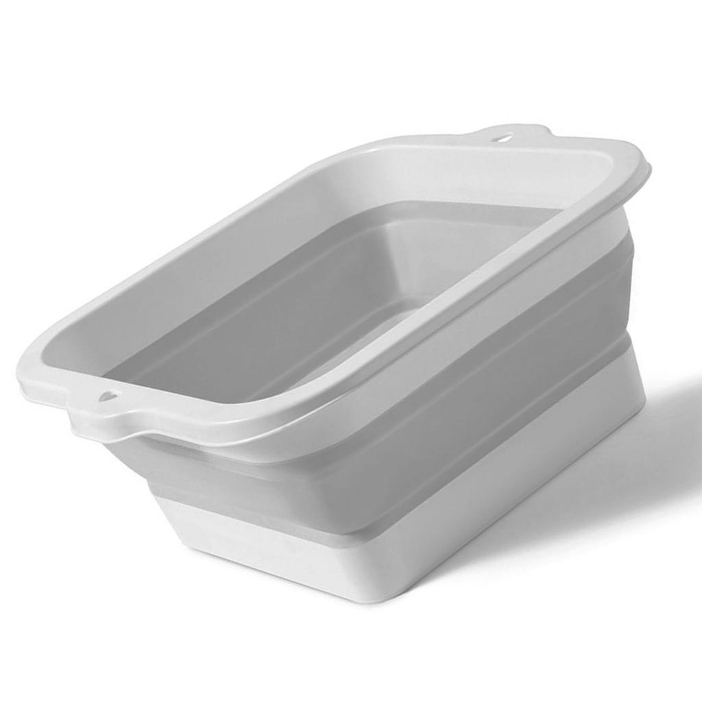 Faltbares Fußbadbecken Mehrzweck Große Kapazität Umweltfreundlich Silikon Faltbares Fußbad