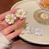 French Style Camellia Women's Earrings - Spring/Summer 2025 Trend: Elegant, Versatile, Super Fairy Design