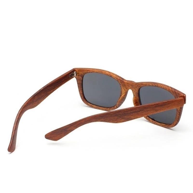 Retro Women Bamboo Sunglasses Wooden Glasses Fashion Men Square Eyewear Shades UV Protection Eyeglasses Feminino Brand Designer