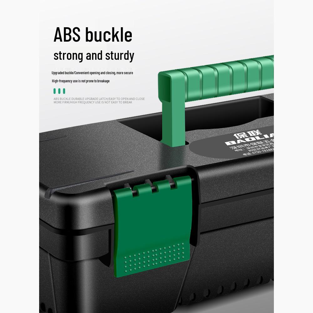 Baolian Professional Multi-Functional Tool Box for Household and Car Maintenance
