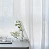 Modern Minimalist Terelyne Double Strand Sheer Curtain for Living Room, Bedroom, and Study