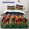 Galatasaray Pattern Bedding Home Decoration Birthday & Festival Gift (1 * duvet cover + 2 * pillowcase, without core)