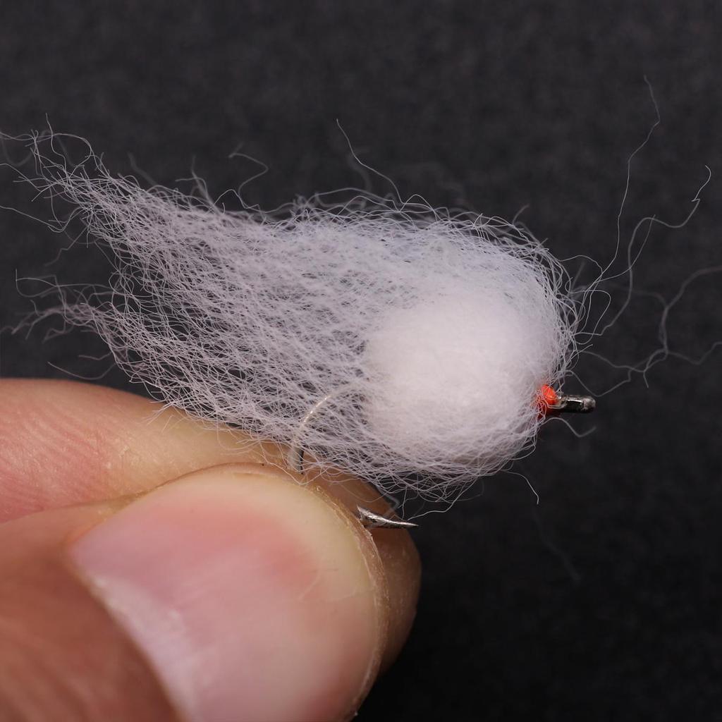 Bimoo 36pcs/box Mix Color Milking Egg Fly Combo Set Trout Fly Fishing Nude Egg Flies Glow Bug Size 12