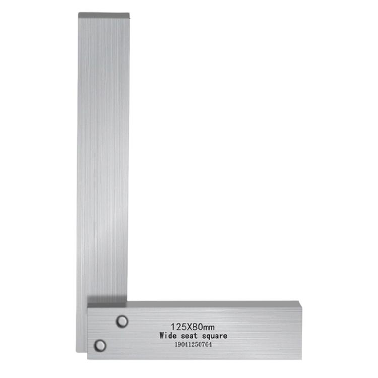 Engineer Grade Carbon Steel Square Tool Featuring 90 Degree Calibration Upgrades for Technical Drawing & DIY Project