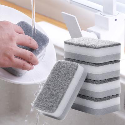 5/10/20PCS, Multiple Scouring Pad, Cleaning Sponge, Dish Towels,  Double-sided Cleaning Sponges, Household Scouring Pad Kit