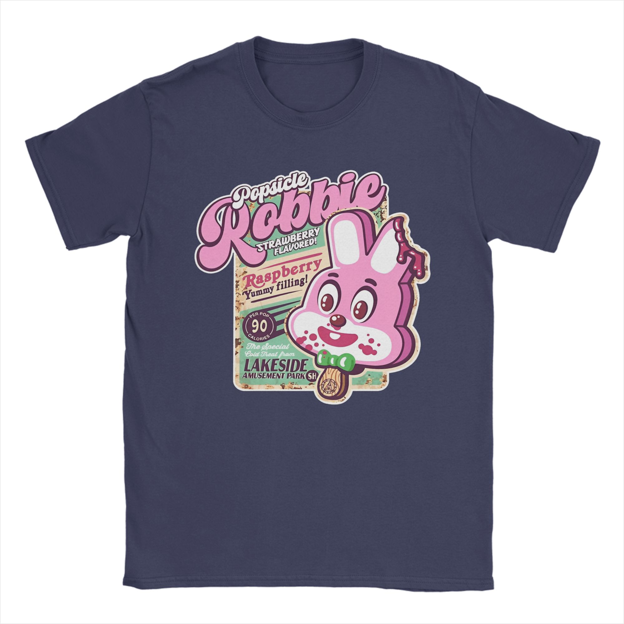 

Men Silent Hill Popsicle Robbie T Shirts Pure Cotton Clothing Novelty Short Sleeve Crewneck Tees Plus Size TShirt 4XL