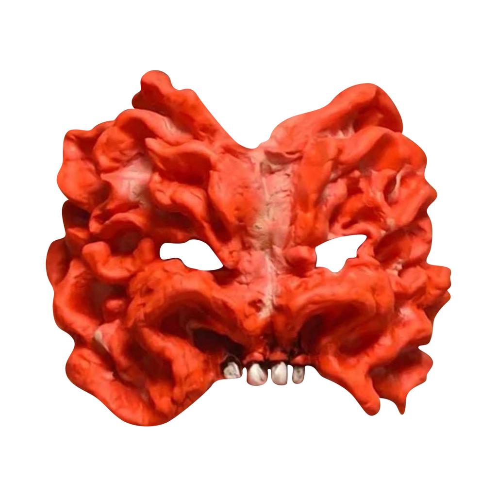 Halloween Horror Halbe Maske für Kostümparty und Cosplay