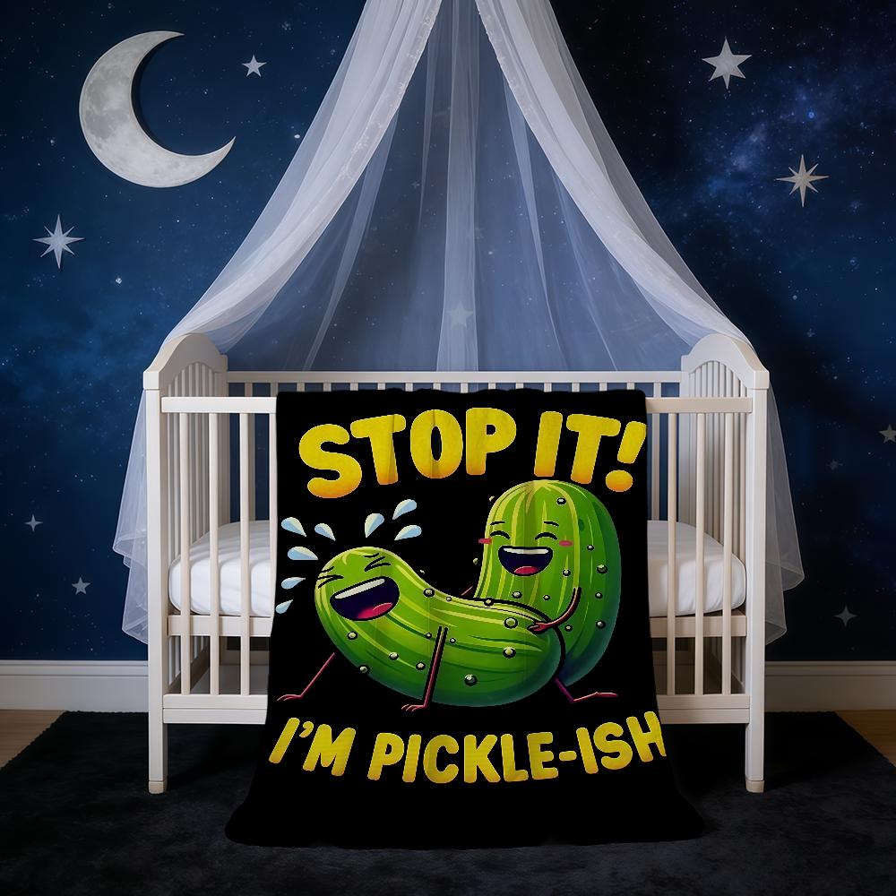 Lustige P-Gurken Decke Super Warm Bequem Plüsch Überwurfdecke Kind Zuhause Sofa Schlafzimmer Geschenk