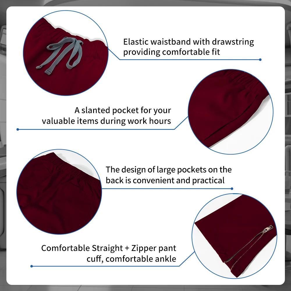 Beautician Work Set Pet Clinic Medical Uniforms Short Sleeved Nurse Scrub Set Medical Women Uniform Operating Room Suit Overalls