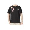 PUMA Logo Print Crew Neck Short Sleeve T-Shirt Men Tops Black 623250-01