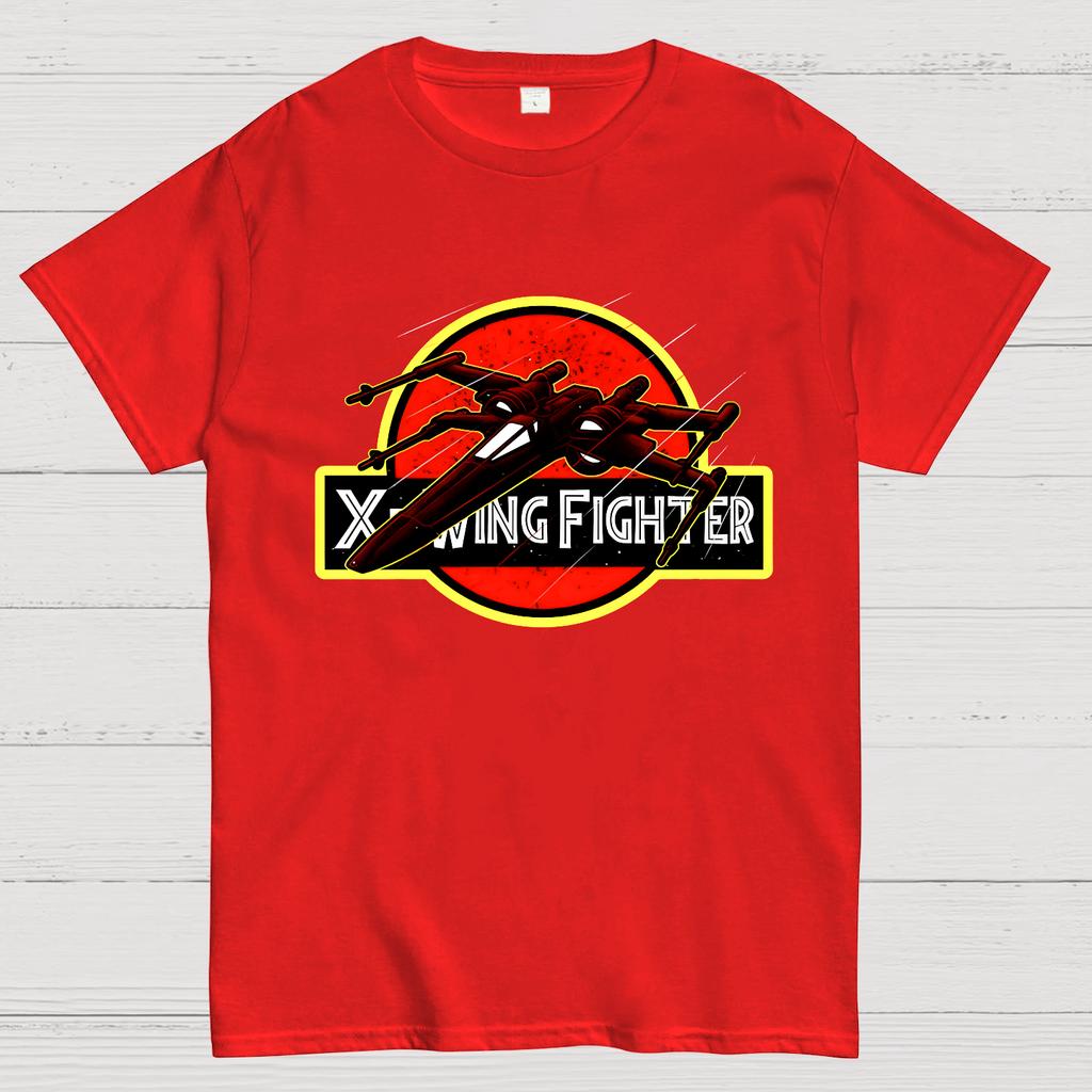 X-Wing Park Cotton Summer Casual Cool Loose T-Shirt