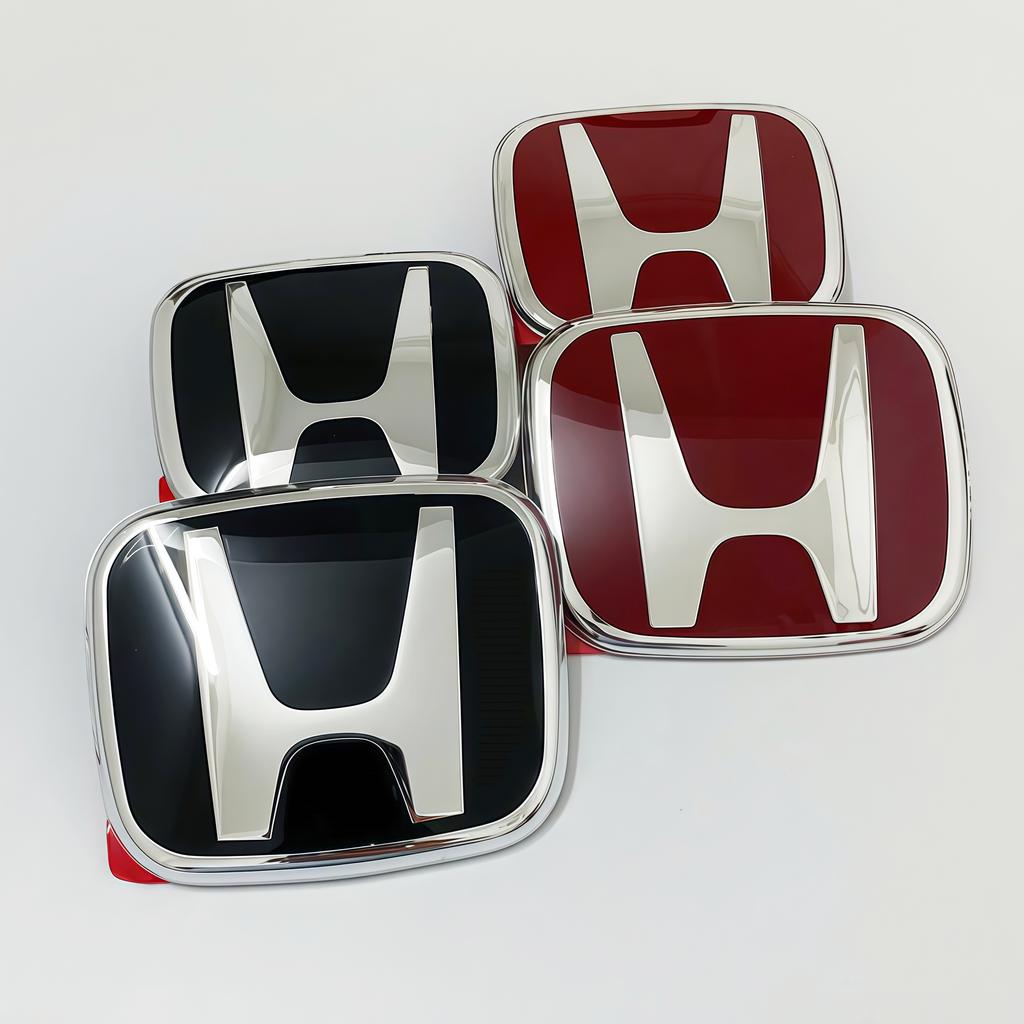 rlbn5 1pcs for Honda Fit City Accord VEZEL HRV Odyssey H Emblem Badge Car Accessory for Hood Grill Rear Trunk Steering Wheel Logo