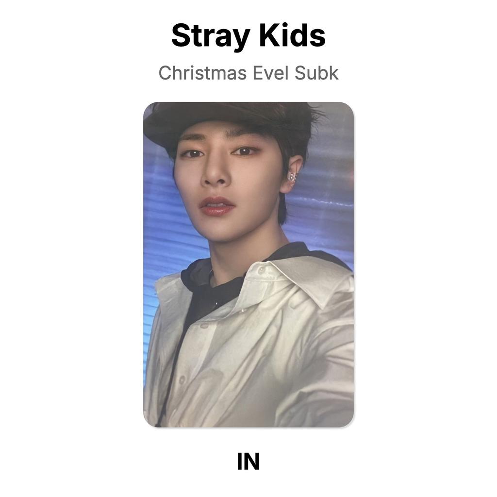 Stray Kids Christmas Evel Subk Official Photocard
