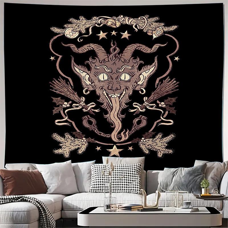 

Dark Fantasy Tapestry Forest Witch Wall Hanging Gothic Home Decor Room Aesthetic Landscape Art Nature Mystical Occult Wall Art 74x94cm(29x37in)