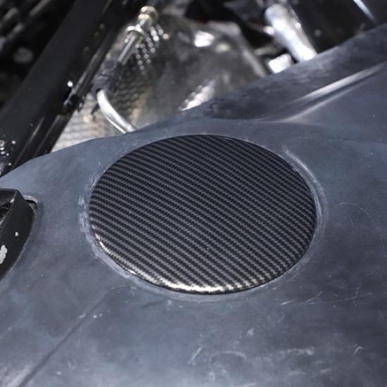 Черная крышка радиатора, защитная крышка системы охлаждения с антифризом для Corvette C8 -25