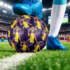 Pallone da Calcio Taglia 5 Stampato Cristiano Ronaldo Resistente all'Usura Standard Allenamento Adulti Regalo per Fan Partite Indoor Outdoor Sport