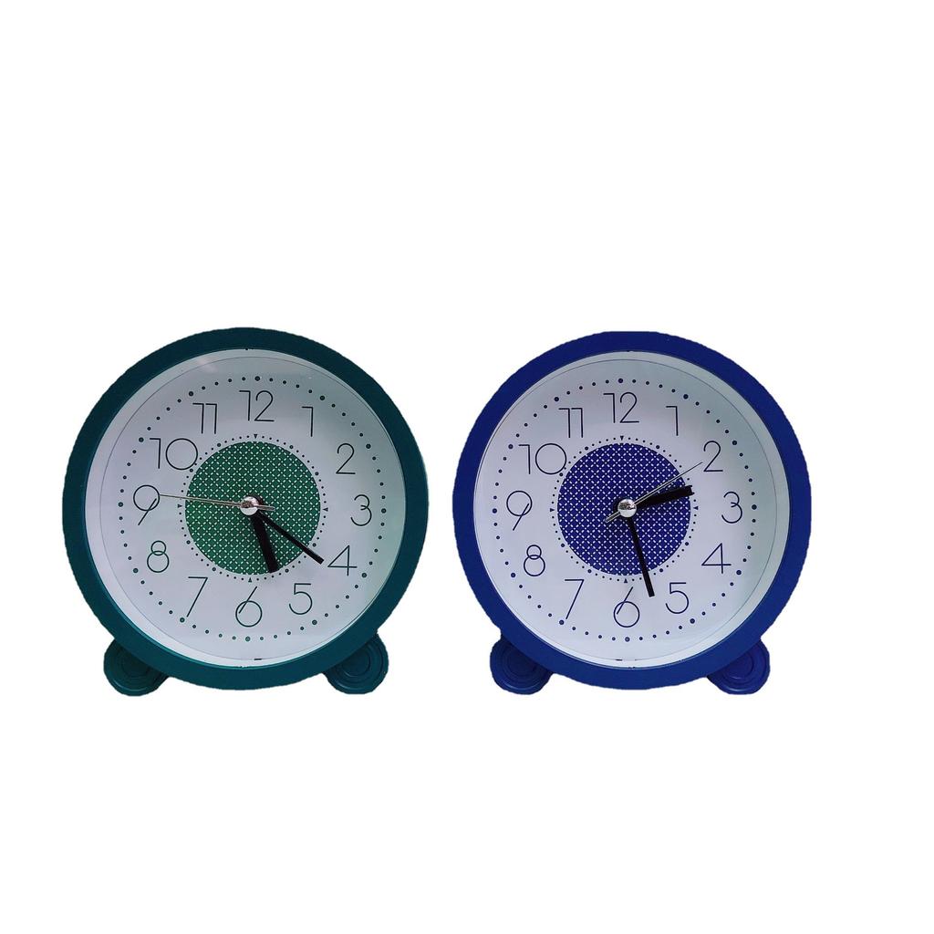 Modern Simple And Fashionable Round Alarm Clock Student Gift Children'S Study Small Alarm Clock Premium Durable