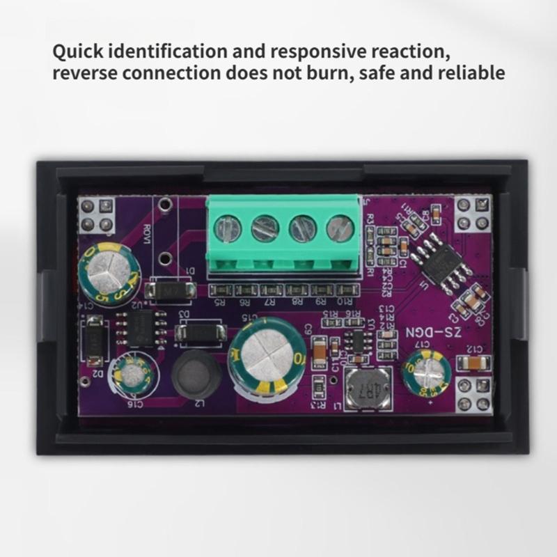 High Accuracy Digital Power Monitors with Clear LED Display Voltage Current Power Electric Energy Monitors
