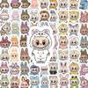 105pcs rabub graffiti stickers cartoon cute labubu guka decorative mobile phone case notebook hand account sticker