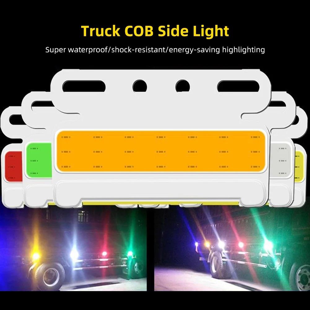 1 szt. LED Światła obrysowe przyczepy Światła obrysowe do ciężarówki Światła boczne Lampa ładunkowa Ciężarówka Ciągnik Kierunkowskazy Czerwone Białe 24V