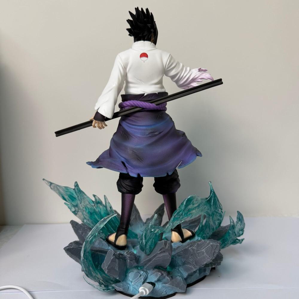Hokage, Mo Hidden Sasuke, Uchiha, Sasuke, Spell Form, Luminous, Model Ornament, Boxed Figure.