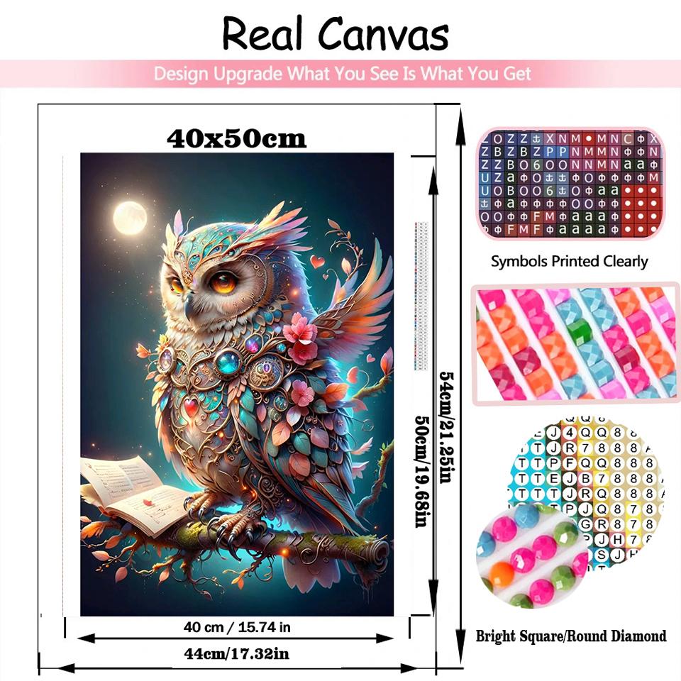 DiY 5D Diamond Painting Magic Book Cross Embroidery Set Dream Scenery Animal Diamond Embroidery Fairy Home Decoration Gift