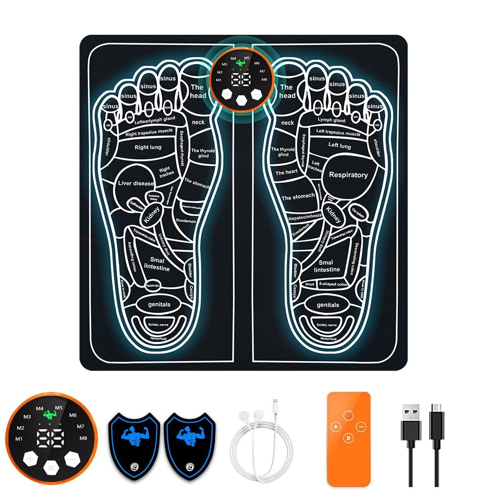 EMS Foot Stimulator Pad – Electric Foot Massager Mat for Plantar Pain Relief, Circulation & Relaxation