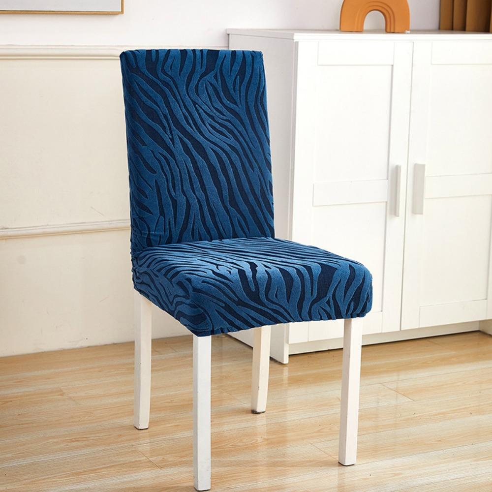 Thick Embossed Chair Cover Full Elastic Stretch for Hotel Restaurant All Seasons Use Chair Cover