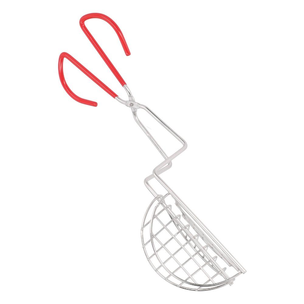 Edelstahl Tortilla Presse Maker Silber Taco Frittier Zange Langlebiger Taco Schalen Halter Frittieren