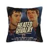 Heated Rivalry Hollander Queer Hockey Square Pillow Cases  Cushion Cover Custom Polyester Decorative Pillowcover for Bed xcm