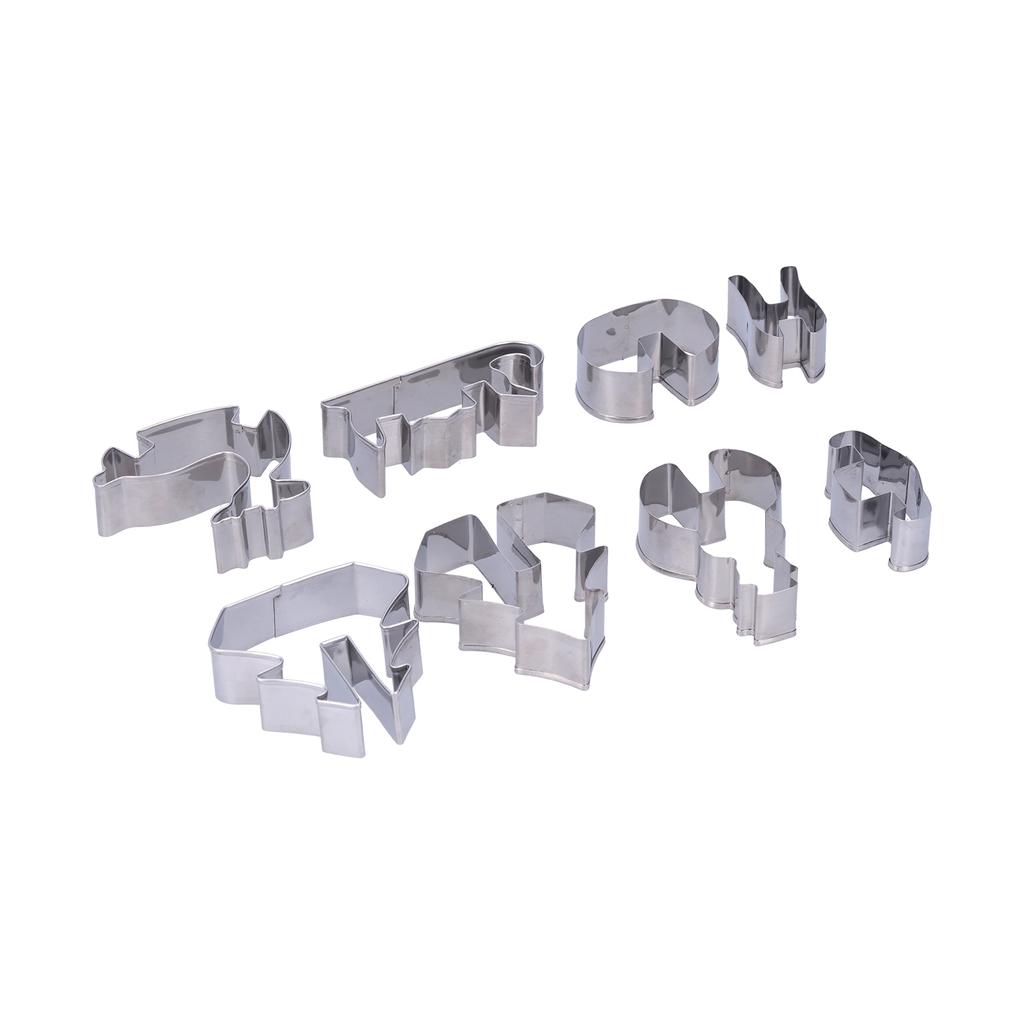 Ausstechformen Edelstahl Keksausstecher für Kuchen Gebäck Dekorationszubehör