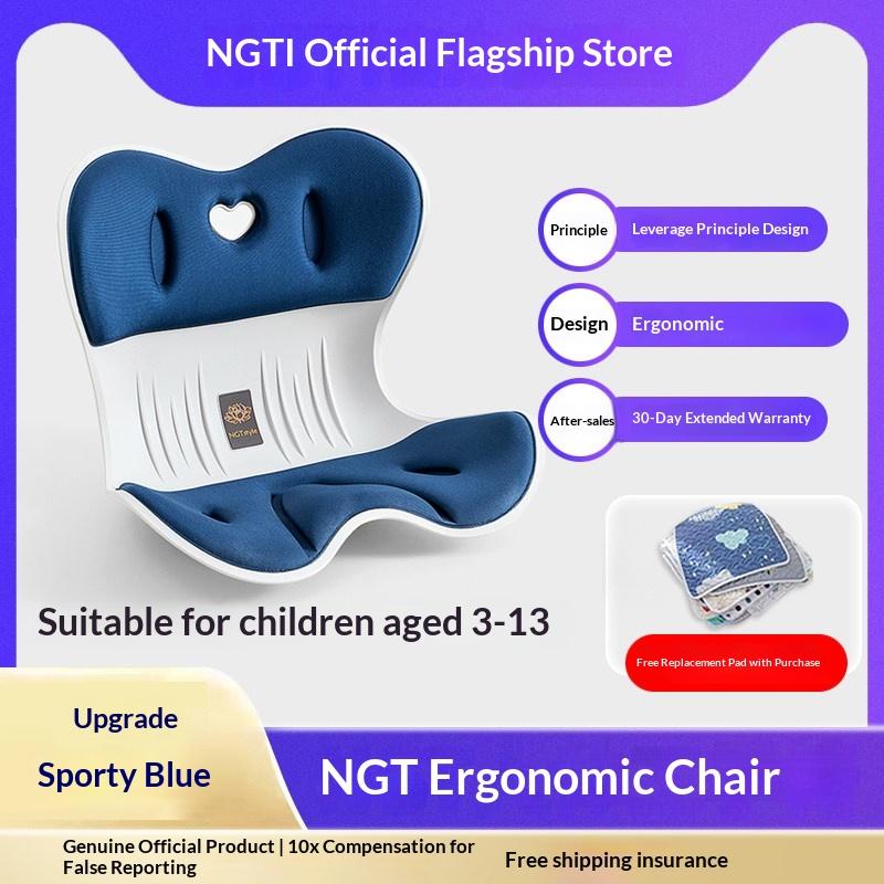 Kids Lumbar Support Cushion Back Pain Relief Waist Seat Pad for Car Office Chair Human Body Shape Pillow for Women Men Computer 11035₽