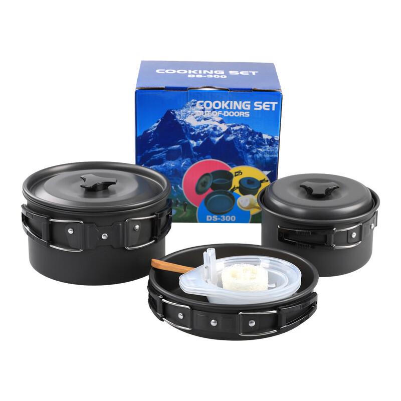 UOSU DS-300 Multifunktionales Camping-Topfset