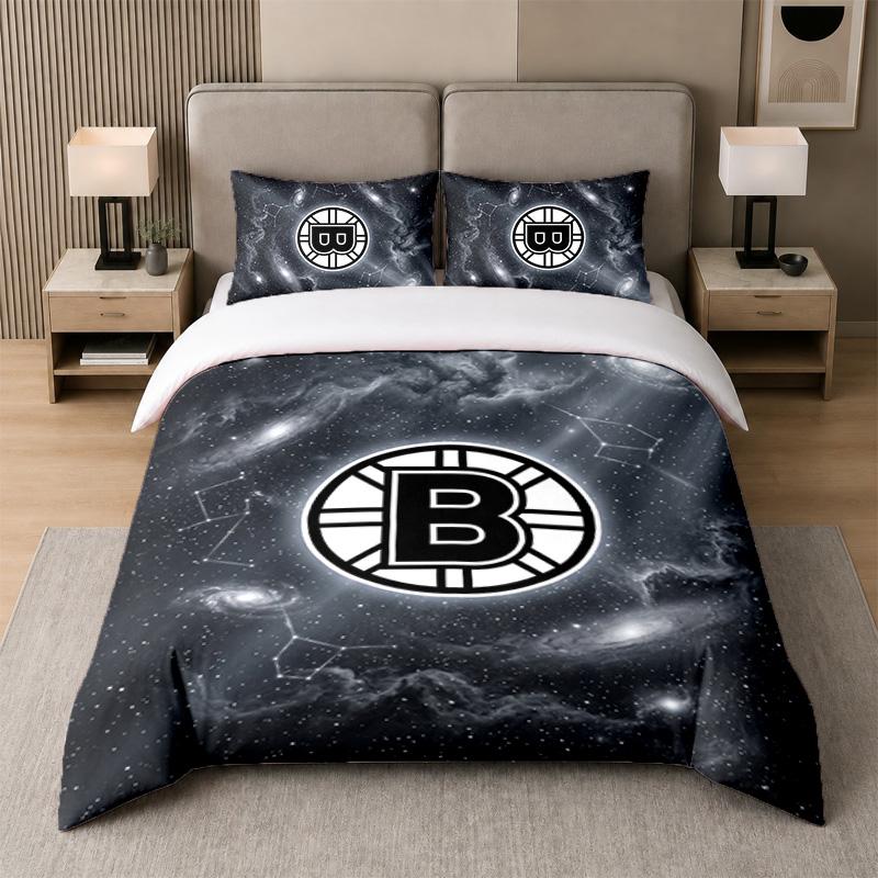 3Pcs Bedding SetBorussia Mönchengladbach Soft Bed Sheet and Two Pillowcases Home Bedroom Decor