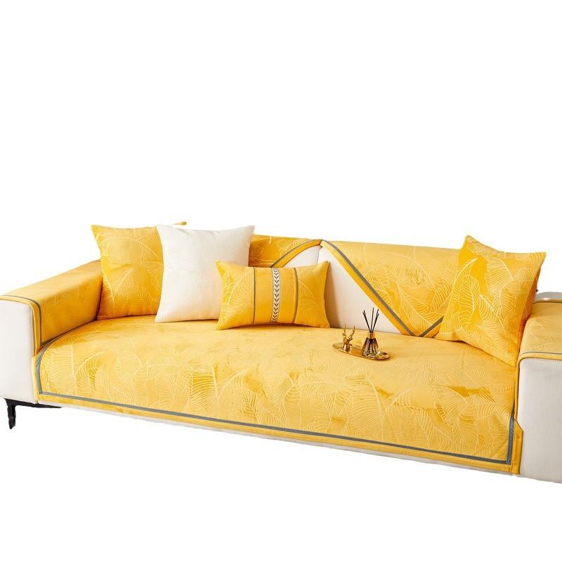 Sofa Cushion Four Seasons Universal Light Luxury Backrest Towel Modern Seat Cushion High-End Autumn And Winter New Sofa Cover Cover Cloth Cushion