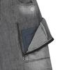 OFFGRID Og Heritage Denim Bermuda Pants - Grey
