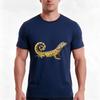 Sneaky Lizard Tshirt Summer Casual Cotton Tee Oversized Streetwear Tops Vintage Graphic Print Loose Fit Short Sleeve