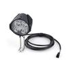 Faro Elettrico Nero per Bicicletta per Sistemi di Motore Centrale BBS01 / BBS02 / BBSHD per la Guida Notturna
