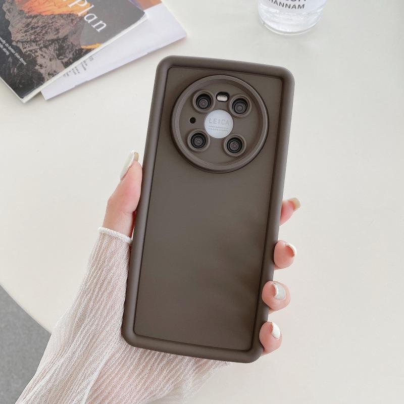 Applicable To vivoX90 Macaron Mobile Phone Case Y78 Solid Color Silicone iQOOZ8 Matte All-inclusive S17 Protective Case 52