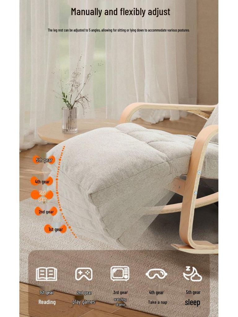 Electric Massage Recliner: Fully Automatic, Multifunctional Rocking Chair and Lazy Sofa for Home Leisure