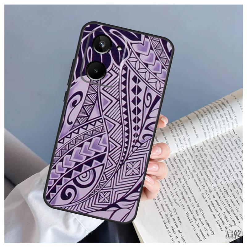 

Hawaiian Ornament For Realme C53 C55 C75 C71 C61 C33 C63 C51 C65 C67 11 12 13 14 Pro Plus GT6 GT7 15 Pro Case Realme C51