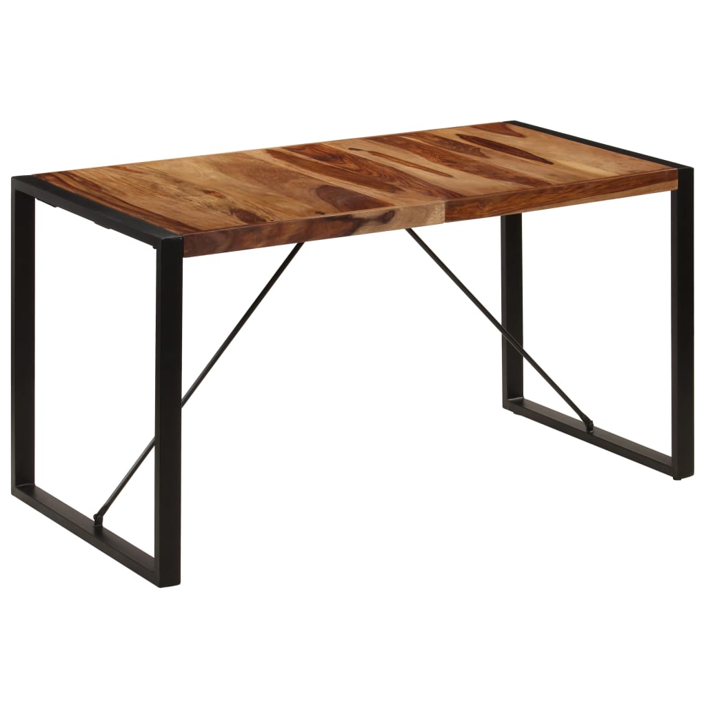 Dining Table 140 x 70 x 75 cm Solid Acacia Wood