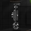 Metal Motorcycle Camera Holder Mount Clip M10/Y-type/Handle Bar Mount Clip Bracket Stable and Secure Recording Solution