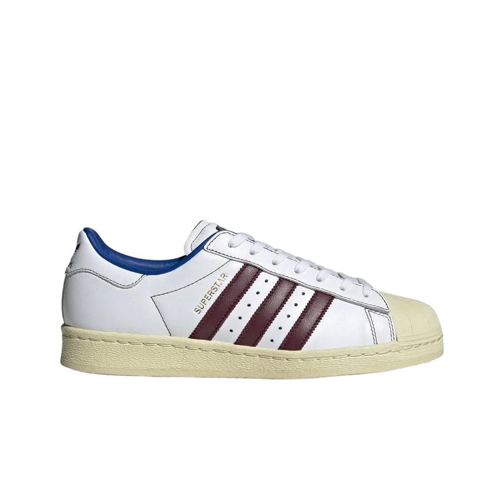 Adidas Superstar 82 Cloud White Maroon