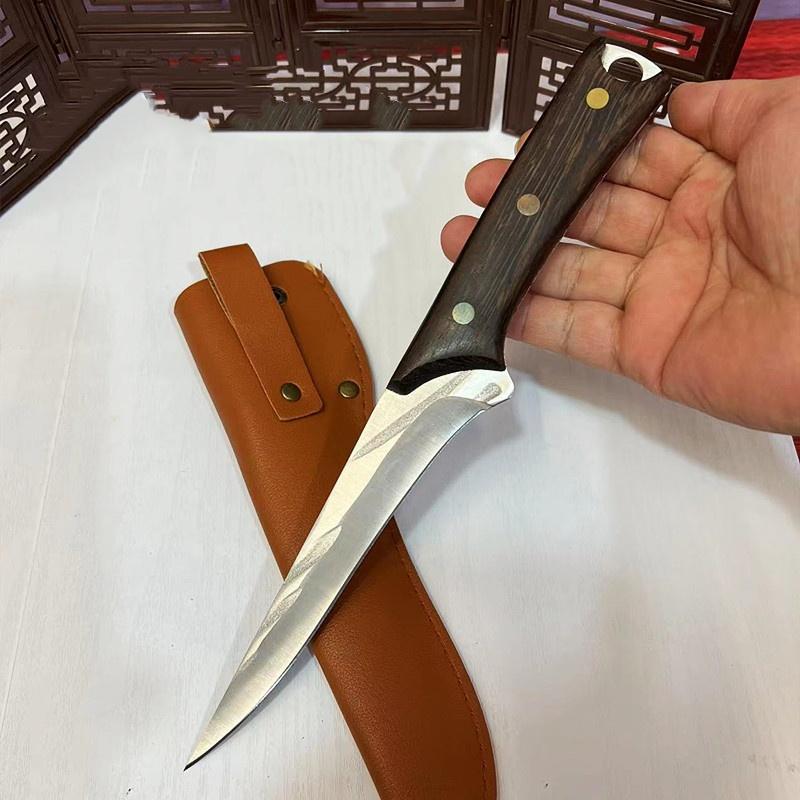 Coltello disossatore in acciaio inossidabile Coltello per filettare il pesce Coltelli da cucina Tagliafrutta e verdura Strumento da macellaio