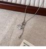 2025 European & American Saturn Pearl Pendant Necklace: Women's Luxury Autumn/Winter Sweater Chain Accessory