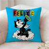 F-felix The Cat Pillow Case Pillowcase, Double-sided Printed, Sofa Cushion, Bedroom Headboard Pillow