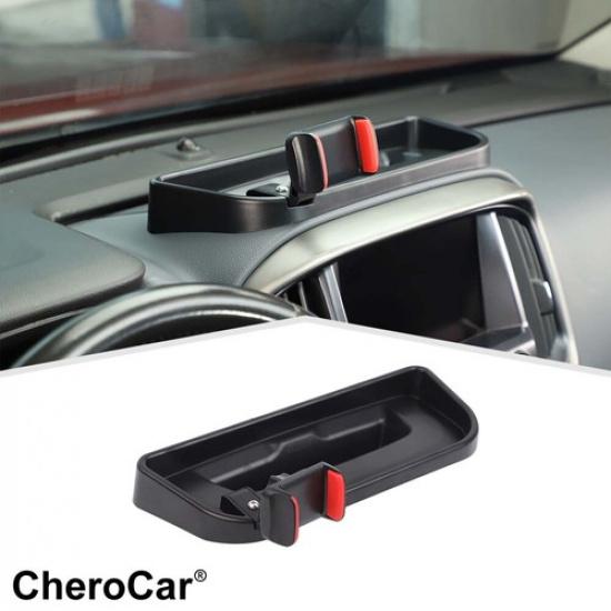 Dashboard Mount Storage Tray Box w/Phone Holder Organizer For Chevy Colorado 14+